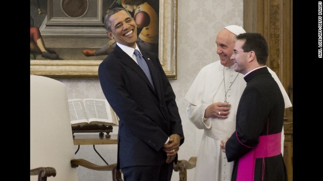 Photos: Popes and U.S. presidents