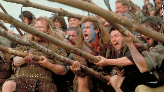 It's easy to see why Mel Gibson's "Braveheart" continues to thrill audiences. The 1995 film earned 10 Academy Award nominations. 