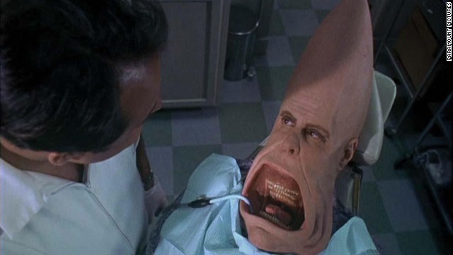 "The Coneheads" is one of several "spin-offs" from "Saturday Night Live." The film about a family of aliens was released in 1993.