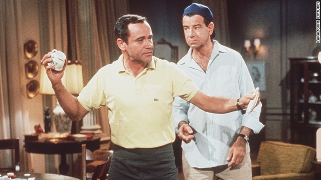 Before there was the TV series, there was the 1968 film "The Odd Couple" starring Jack Lemmon and Walter Matthau, right. Trivia alert: The film was based on a hit play. 