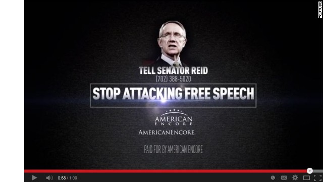 Harry Reid push called 'un-American' in new ad​