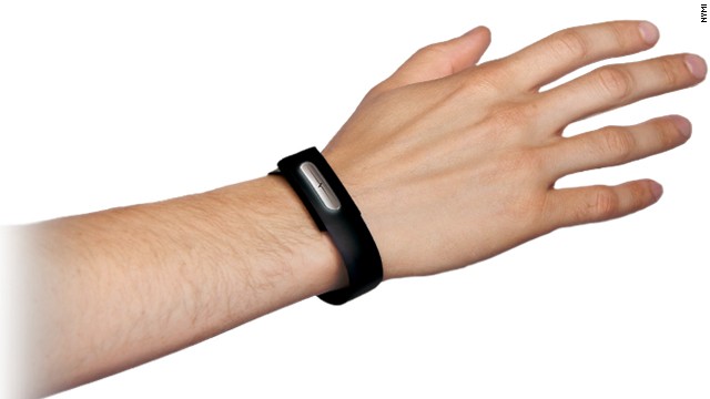 The Nymi wristband detects a wearer's unique heartbeat and could be used to unlock devices, start cars and open doors. 