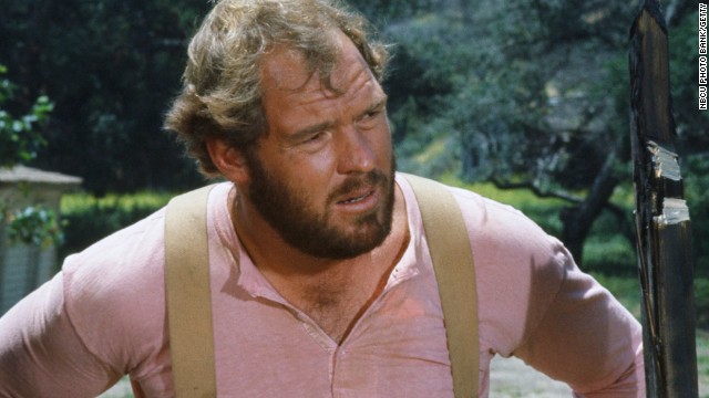 Merlin Olsen was part of the Los Angeles Rams' Fearsome Foursome defensive line in the '60s and '70s. After he retired from the NFL, he acted in "Little House on the Prairie" and "Father Murphy" and became a pitchman for FTD Florists.