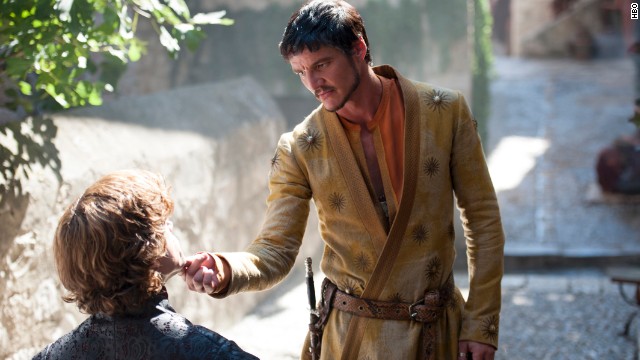 <strong>Oberyn Martell (Pedro Pascal): </strong>Arriving at King's Landing for the first time, Martell is from Dorne, in the southern reaches of the Seven Kingdoms, where passions run hot and slights are not forgotten. Weigh that against the fact that his sister was killed by Lannister soldiers and you have a recipe for trouble.