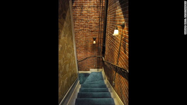 The cast have spent many scenes walking up and down the stairwell to the main apartment complex. But as it turns out, the stairs going down don't go very far. They lead to a wall. The set is changed to make it look like different floors.