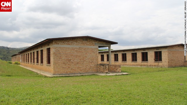 The Murambi Genocide Memorial in southern Rwanda includes graphic displays of the brutality of the genocide. People were killed after seeking refuge at this school under construction. At the memorial, victims bodies have been preserved to reflect the manner of their deaths. 