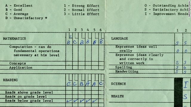 Some schools are turning away from report cards that focus on letters grades with little room for detailed feedback.