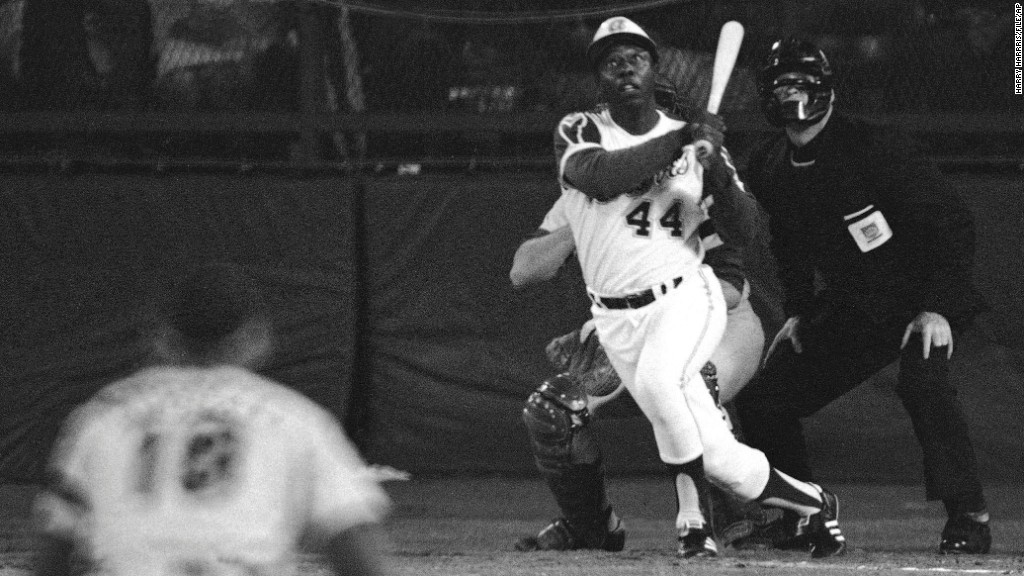 Looking back on the night Hank Aaron made baseball history