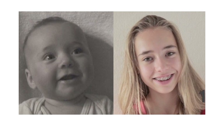 Watch child grow from infant to 14 - CNN.com Video