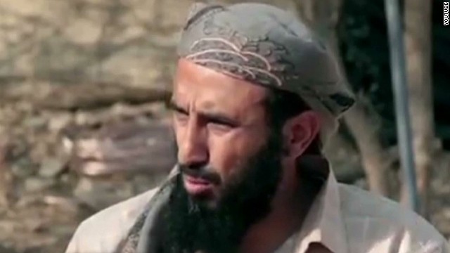 Nasir al-Wuhayshi, head of al Qaeda in the Arabian Peninsula, in a still from an al Qaeda propaganda video released this week.