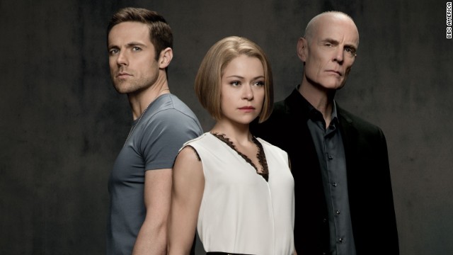 Introduced at the end of Season 1, powerful corporate pro-clone Rachel Duncan has been raised with complete awareness of who she is. She works with Dr. Aldous Leekie (Matt Frewer, right), who holds secrets about the clones. Paul Dierden (Dylan Bruce) is being blackmailed by Leekie into monitoring Sarah, but he's also falling for her.