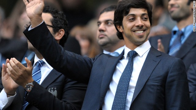 Manchester City is funded by Sheikh Mansour, the deputy prime minister of the United Arab Emirates. Mansour, who purchased City in 2008, has bankrolled the club to the Premier League title and into the Champions League.