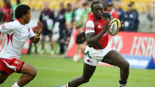 Kayange comes from a rugby-playing family -- his brother Collins Injera is Kenya's leading try scorer and is third on the IRB Sevens' all-time list. 