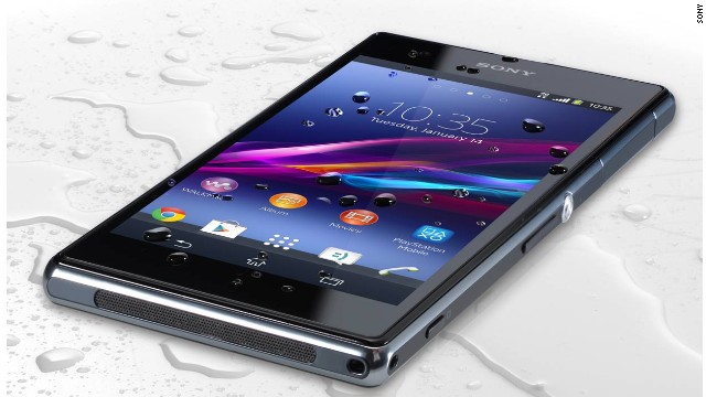 This is the second generation of the Sony phone with an unusual claim to fame: The company says it's water-resistant, for up to 30 minutes. It also boasts a 20-megapixel camera, which Sony claims has the industry's largest sensor. The Experia Z1s is exclusive to T-Mobile.