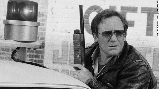 Charles Haid played Officer Andy Renko on "Hill Street." He was originally supposed to die in the opening episode, but audience popularity kept him alive -- and he lasted the entire run of the show.