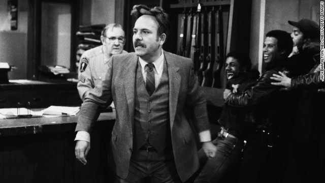 Rene Enriquez, center, another well-established character actor, played Lt. Ray Calletano on "Hill Street." In the '80s, he was a rare example of a Hispanic character on network television. Enriquez died March 23, 1990, of cancer.