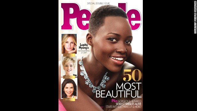 Lupita Nyong'o has seen her star rise, including a best supporting actress Oscar for her first major role. In April 2014 she <a href='http://www.people.com/people/package/article/0,,20360857_20809287,00.html' target='_blank'>was named People magazine's most beautiful person of 2014. </a>