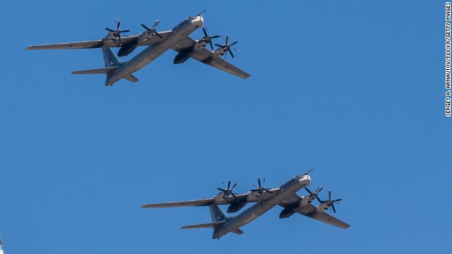 The Russian TU-95 