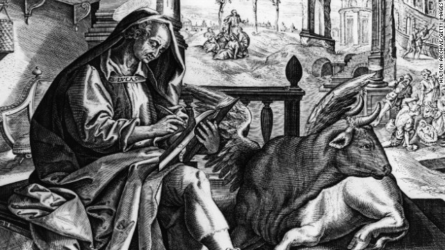 Why are so many hospitals named after St. Luke? Perhaps because he's the patron saint of doctors. In addition to being one of the New Testament's four evangelists, according to Christian tradition, the apostle Paul said he was also a doctor. 