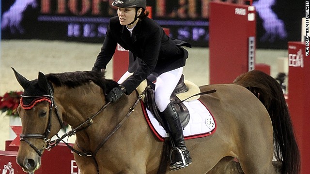 More time away from tennis allows Hings to pursue her lifelong hobby of horse riding.