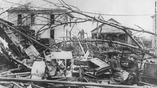 <strong>1.</strong>The "Tri-State Tornado," which killed 695 people and injured 2,027, was the deadliest tornado in U.S. history, according to the National Oceanic and Atmospheric Administration. The tornado traveled more than 300 miles through Missouri, Illinois and Indiana on March 18, 1925, and was rated an F5, the most powerful under old Fujita scale (winds of 260-plus mph). 