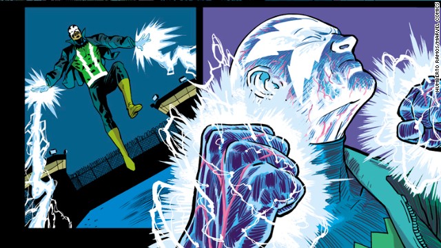 More of Electro's appearance in "Amazing Spider-Man" #1.