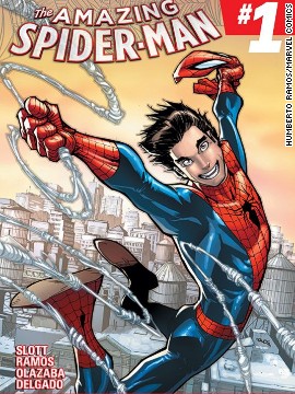 Peter Parker, who switched brains with Dr. Octopus for well over a year, is returning to comics on Wednesday in the first issue of the brand new "Amazing Spider-Man" series. With more than 600,000 copies on preorder, it is one of the most anticipated issues in recent years. Here is an exclusive look inside the new "Amazing Spider-Man":