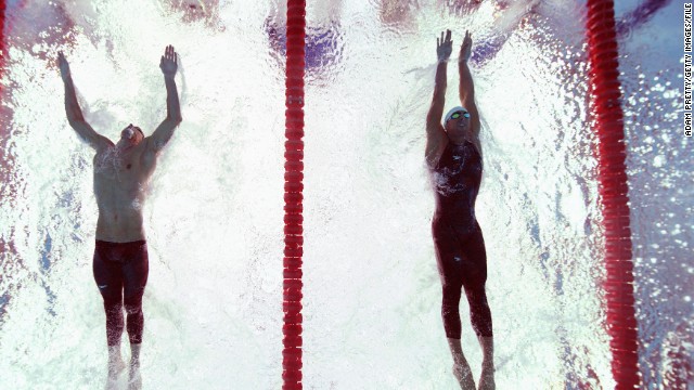 Natural design is so good it's illegal: when <strong>Fastskin</strong> was briefly allowed in competition, world records fell and regular humans couldn't keep up. At the Beijing Olympics in 2008, every event in men's swimming was won by a competitor wearing a body suit lined with performance enhancing fabric. Advertisers claimed it was inspired by <strong>sharks</strong>' unique physiology: great whites skins are covered with a fine layer of "dermal denticles" -- tiny teeth pointing backwards toward the tail -- to smooth the flow of water. 