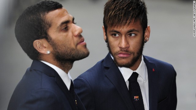 Alves' Barcelona teammate Neymar started a social network campaign in support of his compatriot, which has been backed by a number of high-profile footballers.