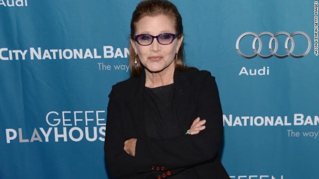 Carrie Fisher was one of the original "Star Wars" cast members who initially said she was on board the new movie, only for her rep to backtrack and say the actress was kidding. But Abrams' announcement is no joke: The former Princess Leia has returned.