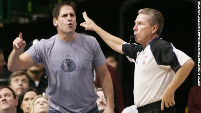 Bleacher Report has dubbed Mark Cuban the "King of NBA fines. The notoriously vocal Dallas Mavericks owner has been forced to pay more than $1.8 million in fines since he bought the team in 2000, many of them for colorful language and criticism of referees.