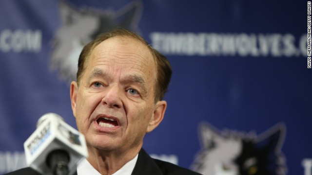 Before the announcement about Sterling's suspension, Minnesota Timberwolves owner Glen Taylor was the only owner suspended in the NBA in 68 years. The league suspended Taylor in 2000 for a season after the Timberwolves made a secret deal with a star player to circumvent salary cap rules. Now, Taylor is chairman of the NBA board of governors, which Commissioner Adam Silver has asked to vote on stripping Sterling's ownership of the Clippers.