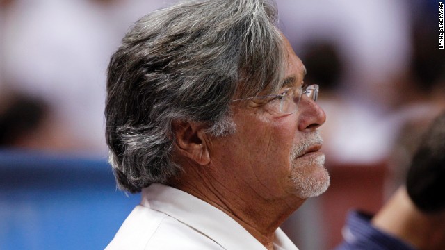 The NBA said Miami Heat owner Micky Arison had been fined in 2011 for posting about the league's collective bargaining process on Twitter. The amount of the fine was not disclosed, but several media reports said it was $500,000.