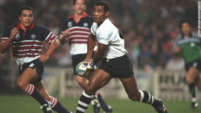 As well as sevens success, Serevi also represented Fiji at three Rugby World Cups -- in 1991, 1999 and 2003.