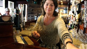 Since Ireland banned indoor smoking, pubs are \