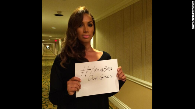 British singer-songwriter Leona Lewis took a stand to #BringBackOurGirls on her Twitter account on May 7.