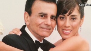 Casey Kasem with daughter Kerri Kasem