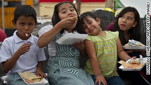 Kids love getting their daily ration of Vitamin T.