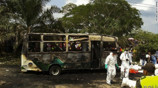 Conductor de autobús en que murieron 32 niños será acusado de homicidio culposo