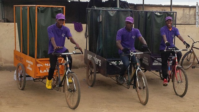 Using a fleet of low-cost cargo bicycles, the startups collects the waste from local people and then sells it on to recycling factories.