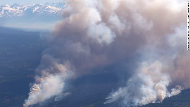 Alaskan fire spreads in wildlife refuge; residents urged to evacuate ...