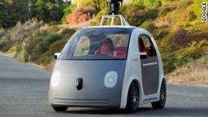 An early version of Google's self-driving car prototype was revealed on May 27, 2014. 