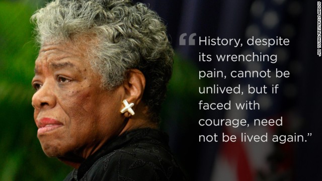 what happened miss simone maya angelou quote