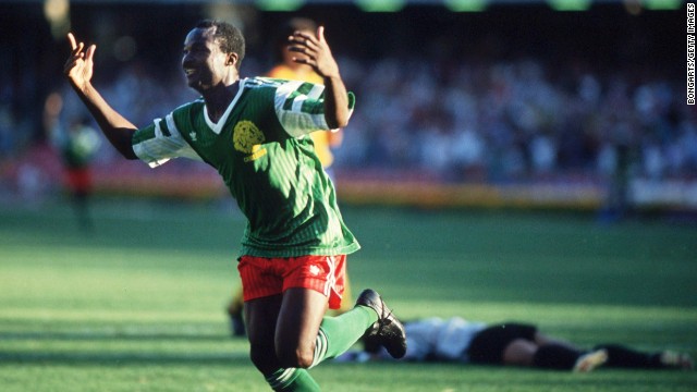 Cameroon was the first African nation to really take the World Cup by storm in 1990 as a 38-year-old Roger Milla inspired the Indomitable Lions to a quarterfinal spot -- a first at the time for an African side.