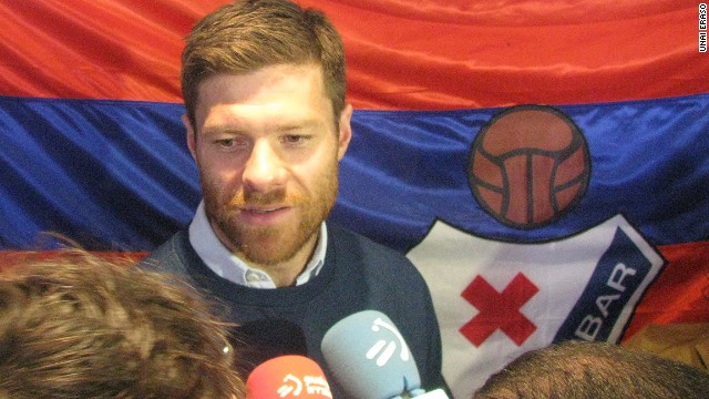 Former Eibar player Xabi Alonso is among those backing the club's bid for promotion. 