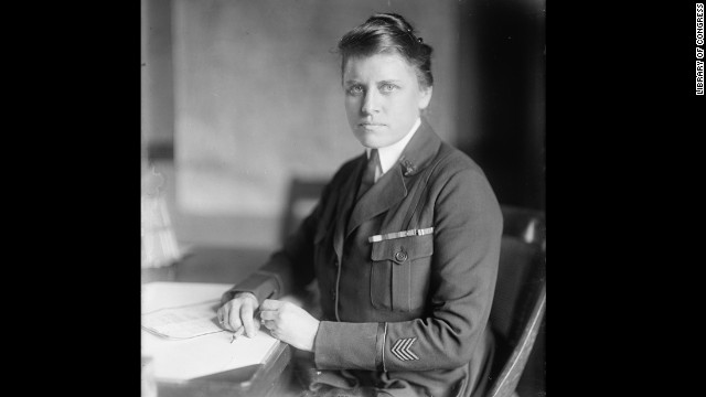 Julia Stimson was superintendent of the U.S. Army Nurse Corps and the first woman to attain the rank of major in the Army. She earned the Distinguished Service Medal for her service in France.