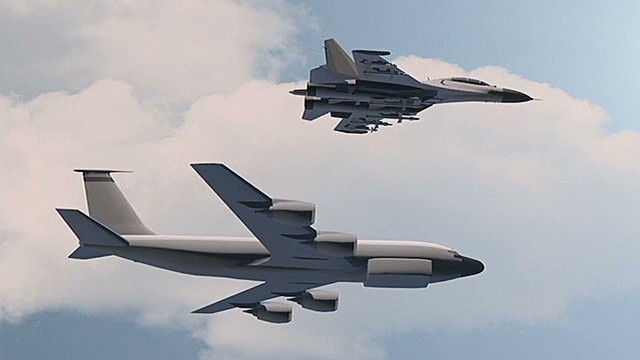 'Encuentro cercano' entre un jet de combate ruso y un avión militar de EE.UU.