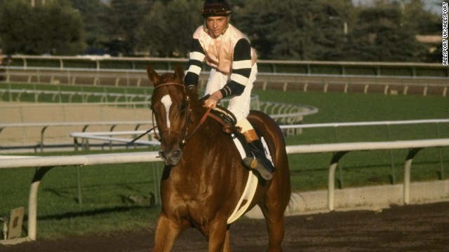 The last horse to achieve the feat was Affirmed, ridden to the trio of victories by Steve Cauthen 36 years ago.