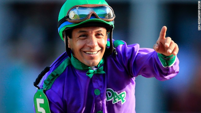 California Chrome's jockey Victor Espinoza had the chance of a Triple Crown in 2002 with War Emblem but fell short. He says he never dreamed of getting a second shot at the treble.