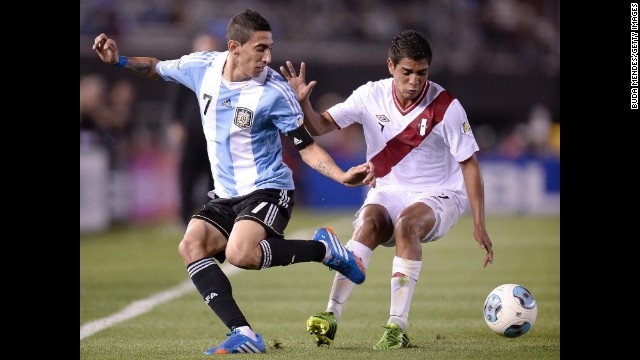Angel Di Maria (Argentina): The perennially talented Argentines are a favorite to advance thanks to a strong defense and a set of strikers that would make any nation drool. The speed and pinpoint passing of Di Maria, left, should make the Real Madrid playmaker the star of an aging midfield. And Argentina's strike force should benefit considerably from linking up with a man who posted 87 assists (coupled with 36 goals) in the last four years for his Spanish club.